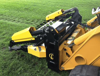 CL Fabrication EZ Puller Grapple/Guard | Width 48" inches | Oil Flow Range 15-25 GPM | For Skid Steer