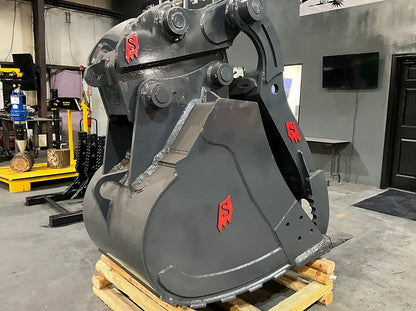Solesbee’s Bucket | Model SEB Series | Width 20"-72" | Machine Size 12-39.5 Tons | For Excavators