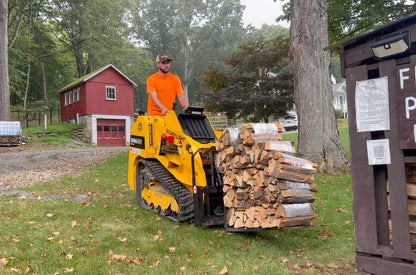 Baumalight Mini Track Loader | Model TRL630D | 24.8 HP Kubota | 2-Speed | 10.5 GPM