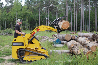 Baumalight Mini Track Loader | Model TRL630D | 24.8 HP Kubota | 2-Speed | 10.5 GPM