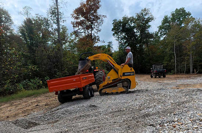Baumalight Mini Track Loader | Model TRL630D | 24.8 HP Kubota | 2-Speed | 10.5 GPM