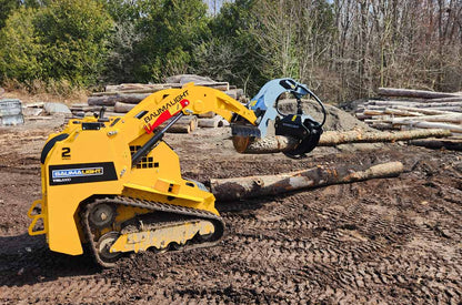 Baumalight Mini Track Loader | Model TRL630D | 24.8 HP Kubota | 2-Speed | 10.5 GPM