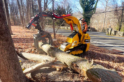 Baumalight Mini Track Loader | Model TRL630D | 24.8 HP Kubota | 2-Speed | 10.5 GPM