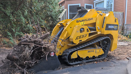 Baumalight Mini Track Loader | Model TRL630Y | Width 40" | Yanmar 22.8 HP | 2-Speed | 10.5 GPM