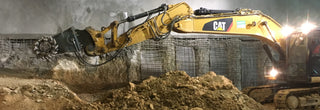 RockZone Rock and Concrete Grinder Attachment | Model G125 | Drum Width 59 Inches | 75 To 150 Ton | For Excavators
