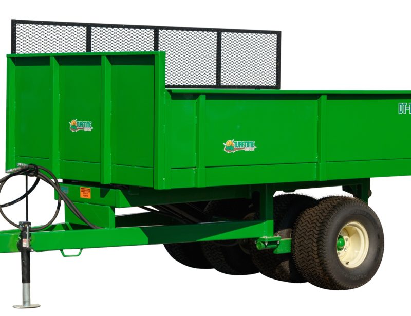 TurfTime 12,000lb Dump Trailer 4.5yd Capacity Heavy Duty DT-12 For Tractor