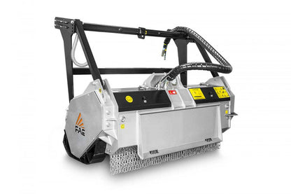 FAE FORESTRY MULCHER WITH SONIC SYSTEM AND BITE LIMITER FOR SKID STEER - HIGH FLOW | 75-120 HP| MODEL UML/SSL/SONIC/BL150