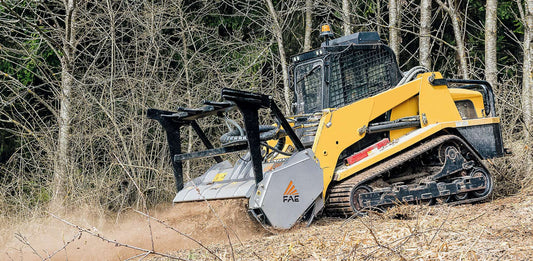 FAE | Forestry Mulcher with Sonic System & Bite Limiter | Model UML/SSL/SONIC/BL150 | Width 62" | Hydraulic Flow 32–53 GPM | For Skid Steers