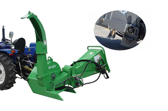 Farmer Helper FH-BX62S 7” Self Feeding Wood Chipper | 7"x12" Chpping Capacity | 30-100 HP for Tractor