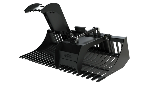 Top Dog Attachments 72" Utility Grapple | Lightweight & Durable | Oil Flow Range: 15-20 GPM | Width: 72” | For Skid Steers
