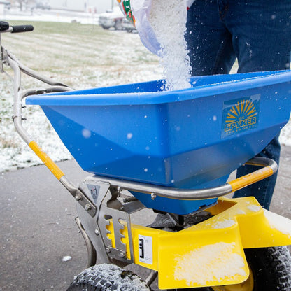 Spyker ERGO-PRO™ Walk-Behind Salt Spreader | Model SPY50L-2S | 50 lb Capacity | 22" Spread Width