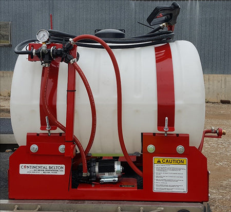 AG-Meier Industries 55 Gal. & 110 Gal. Skid Mount Sprayer with Roller Pump-Hose & Gun | 2.5 HP| For Tractor