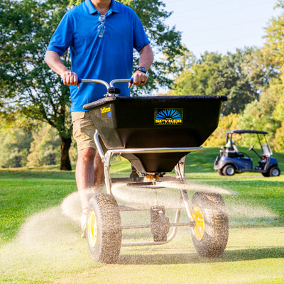 Spyker TurfDresser PRO Spreader | Model SPY80-1S-TD | 12' Spread Width | Hopper Capacity 80 lbs