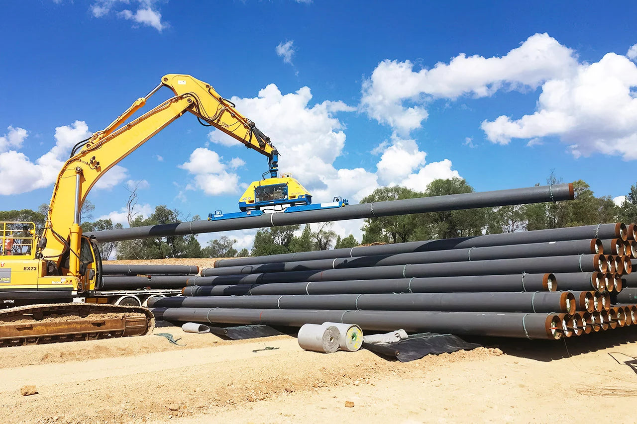 Vacuworx Vacuum Lifter | Model RC Series | Width 21" | 10 To 25 Ton | For Excavators & Host Carriers