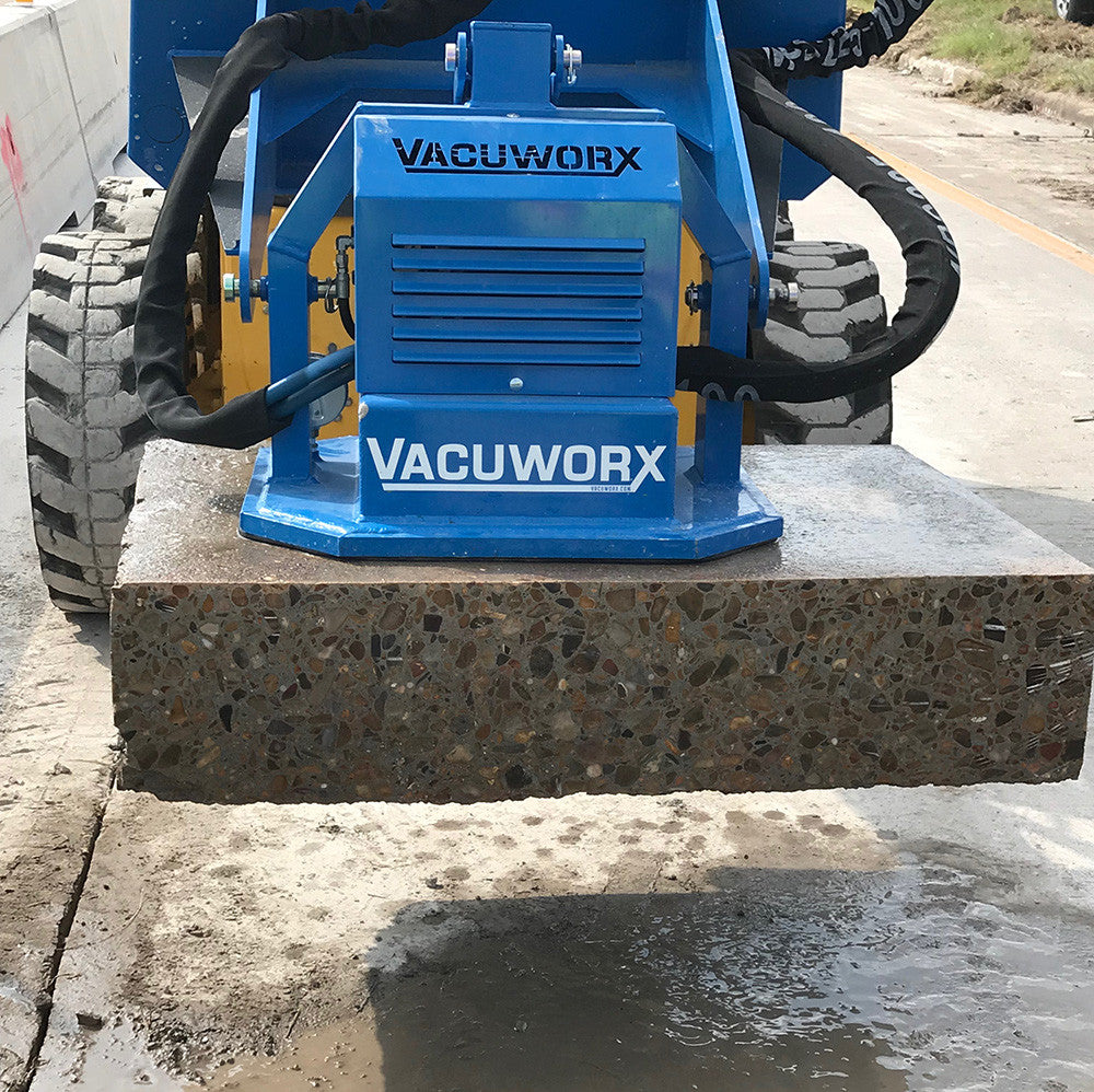Vacuworx Vacuum Lifting System | Model SL2 | Width 29" | 4,400 lb Capacity | 1 To 10 Ton | 10 GPM | For Skid Steer & Mini Excavator
