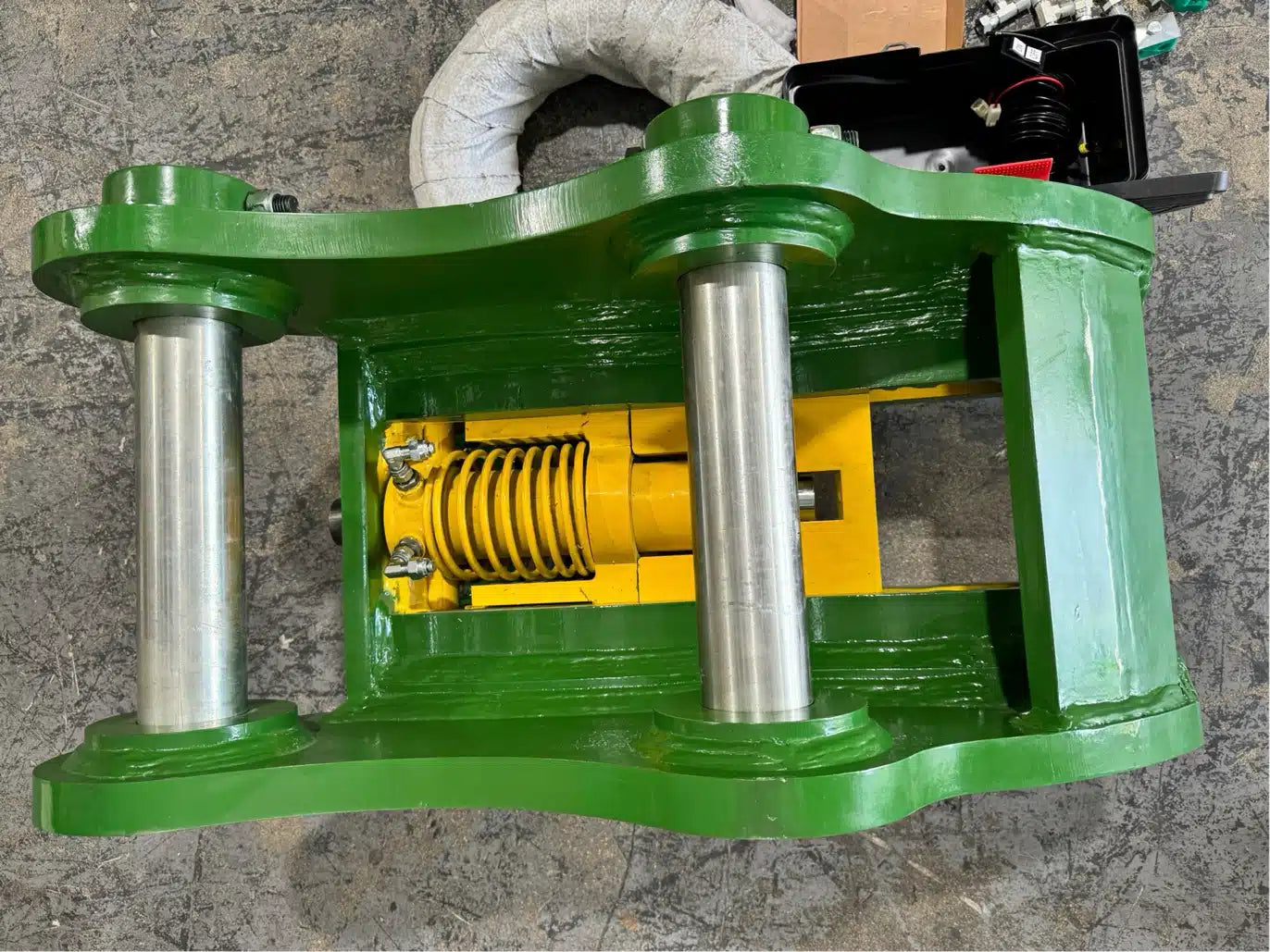 JMA Attachments Variable Dual Lock Hydraulic Quick Coupler | Pin Size 90mm | For 30 – 50 Tons Excavators