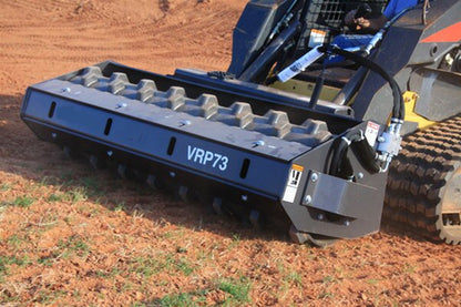 Paladin Padded Vibratory Roller Drum | Width 48"-84" | 14 GPM - 22 GPM | For Skid Steer