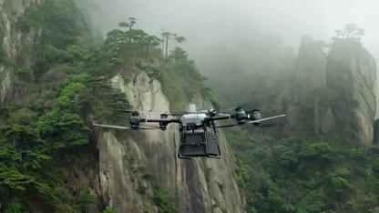 DJI FlyCart 30 Drone Kit | 65-85 lbs Payload | 12-Mile Video Transmissaion | 17-Mile Range | IP55 Weatherproof