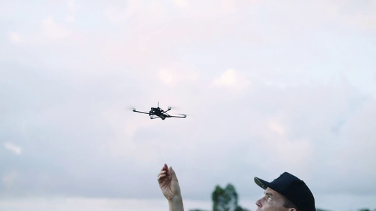 Vantage | Drone | Model Trace UAV Bundle Pro | Wisp Advanced | 12.1 in Wingspan | 2.4GHz Hexaband Radio | Flight Time 40 Min | 2.2 lb Payload | For Tactical Recon, Public Safety & Surveillance