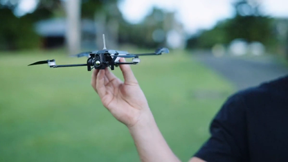 Vantage | Drone | Model Trace UAV Bundle Pro | Wisp Advanced | 12.1 in Wingspan | 2.4GHz Hexaband Radio | Flight Time 40 Min | 2.2 lb Payload | For Tactical Recon, Public Safety & Surveillance