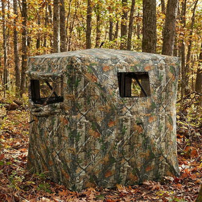 Millennium Treestands Antler Shak 30/30 Ground Blind | Model GB-030-30 | Size 58" x 58" x 70" | 3-Person Hunting Blind