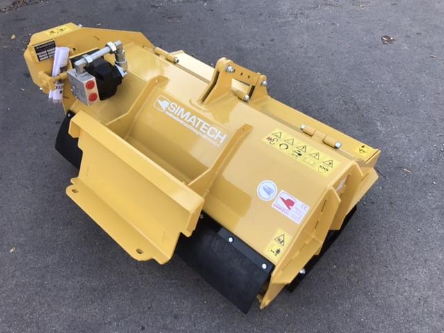 Simatech Mini Skid Steer Mulcher - Mini Excavator Mulcher VML 110