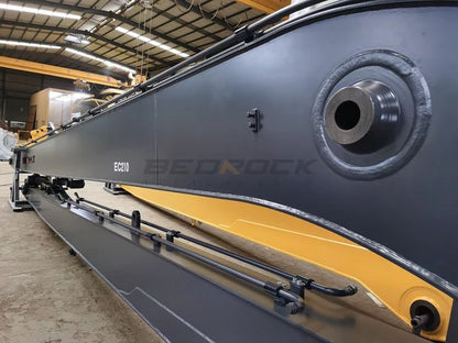 Bedrock Attachments Long Reach Arm and Boom | Model ELEC210-18 | Reach 59' Ft | Machine Size 20-23 Tons | For Excavators Volvo EC210