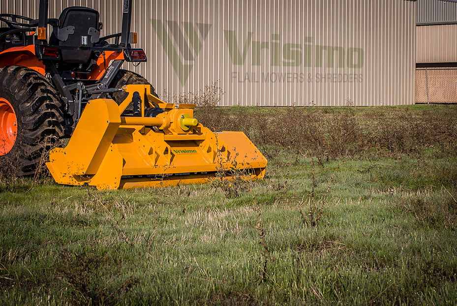 Vrisimo MM Mini-Max Flail Mower With Universal Hitch | 48" / 60" / 72" Cutting Width For Tractor