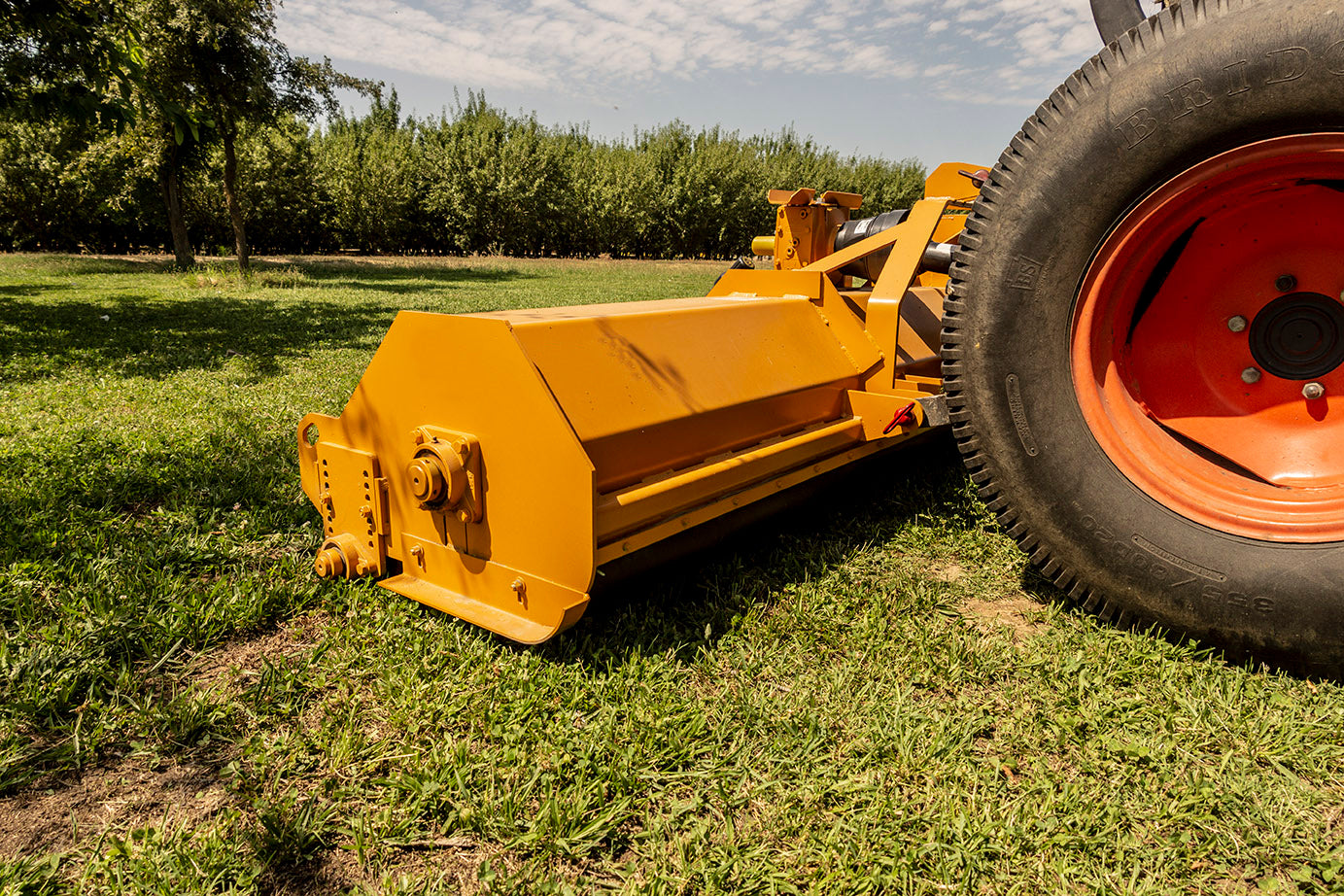 Vrisimo SC Super Series Flail Mower With Scoop Knives | 74" / 88" / 100" / 120" Cutting Width For Tractor