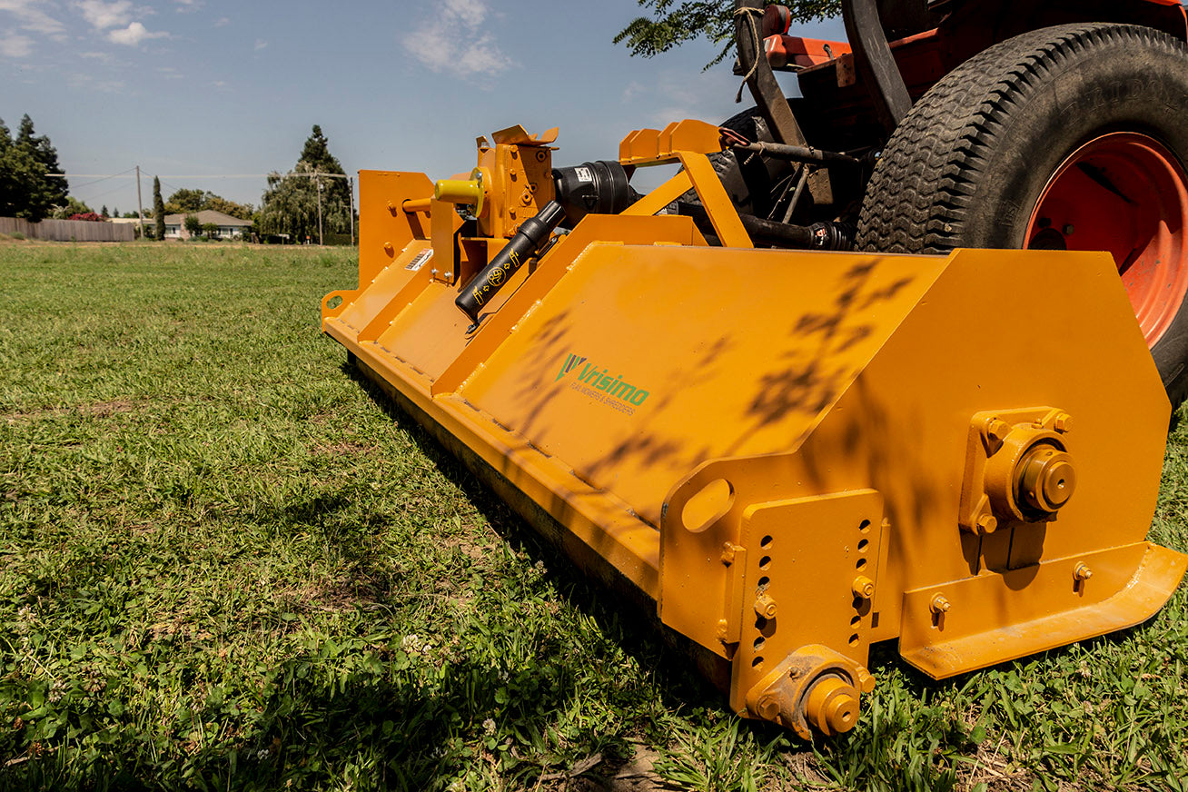 Vrisimo SC Super Series Flail Mower With Scoop Knives | 74" / 88" / 100" / 120" Cutting Width For Tractor