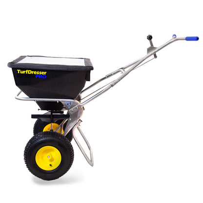 Spyker TurfDresser PRO Spreader | Model SPY80-1S-TD | 12' Spread Width | Hopper Capacity 80 lbs
