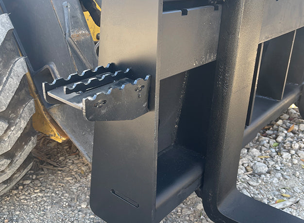 Star Industries Fork Frame | Model 110WT-ITA To 110EC-ITA | Width 30.5" To 46" | 3,700 To 5,500 lbs | 8 To 30+ GPM | For Skid Steer Quick-Tach