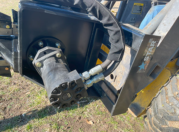 Star Industries Trencher | Models 131-48C, 131-48D & 131-48R | Size 48" | 20–30 GPM | For Skid Steer