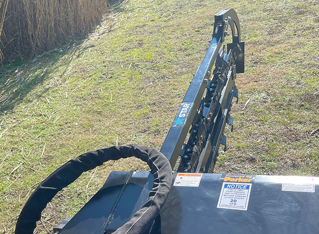 Star Industries Trencher | Models 131-48C, 131-48D & 131-48R | Size 48" | 20–30 GPM | For Skid Steer