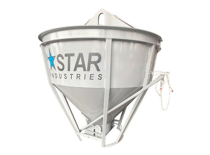 Star Industries Crane & Forklift Concrete Bucket | Width 49" | 6–35 GPM | For Mini Skid Steers