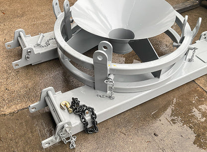 Star Industries Crane & Forklift Concrete Bucket | Width 49" | 6–35 GPM | For Mini Skid Steers