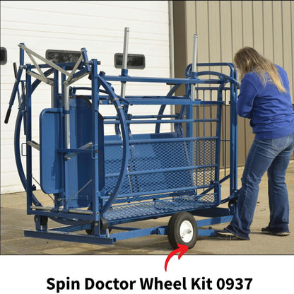 Sydell Deluxe Spin Doctor | #0938 | 46" Width | For Sheep & Goat Hoof Trimming & Handling