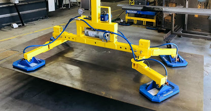 Vacuworx Electric Vacuum Lifting System | Models VPL Series | Width 16 To 46" | Capacity Up To 4,528 lb | 2 To 6 Ton | For Crane