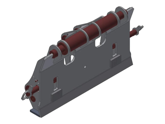 TAG Mechanical Coupler | Quick Change System | 2-Pin Design |  Class 100–500 | Machine Size 30,000–88,000 lbs | For Wheel Loaders