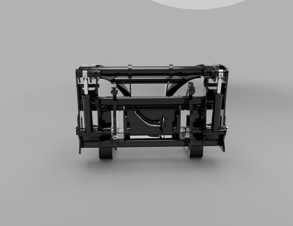 Werk-Brau Wishbone Grapple Forks | V-Frame | Width 72"–96" | 20–30 GPM | For Wheel Loaders
