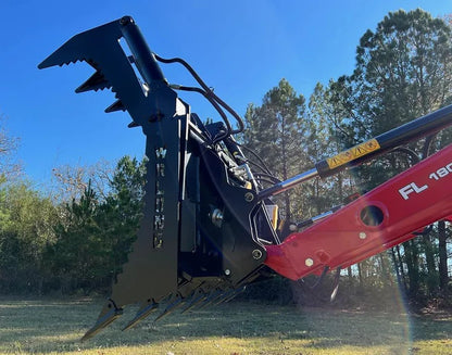 Lane Shark Root Rake Brush Grapple 3 | Width 48", 56" & 64" | Up To 40 HP | 8 To 25 GPM | For Skid Steers & Tractor