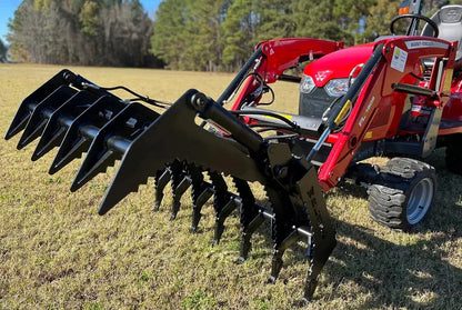 Lane Shark Root Rake Brush Grapple 3 | Width 48", 56" & 64" | Up To 40 HP | 8 To 25 GPM | For Skid Steers & Tractor