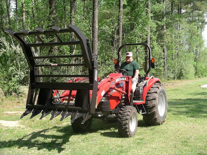 Lane Shark Root Rake Brush Grapple | Width 60" To 84" | 5 To 20 GPM | Up To 120 HP | For Skid Steer & Tractor
