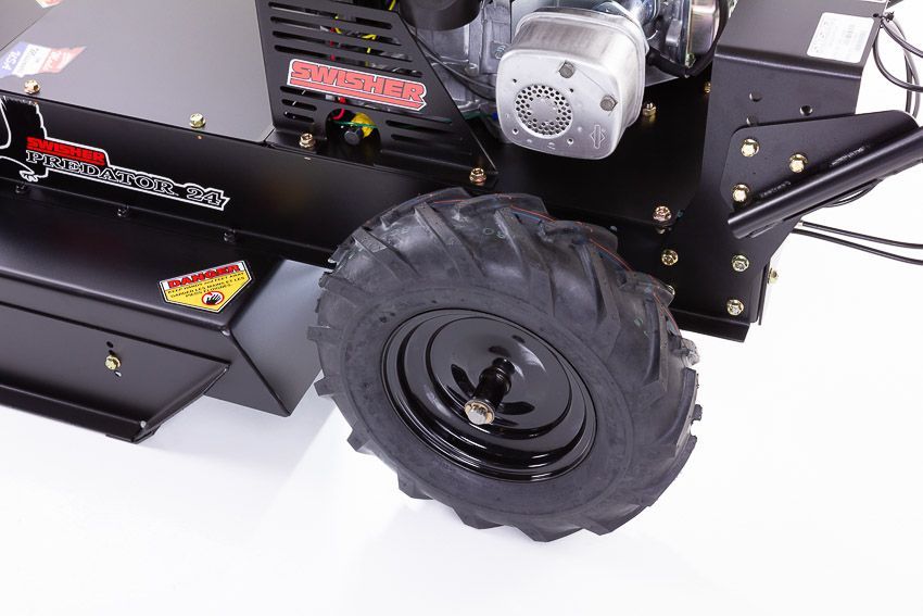 Swisher Walk-Behind Rough-Cut Mower | Model WRC11524BS | 24" Cutting Width | 11.5 HP Briggs & Stratton Engine | Horsepower 11.5 HP | For Residential and Commercial Use