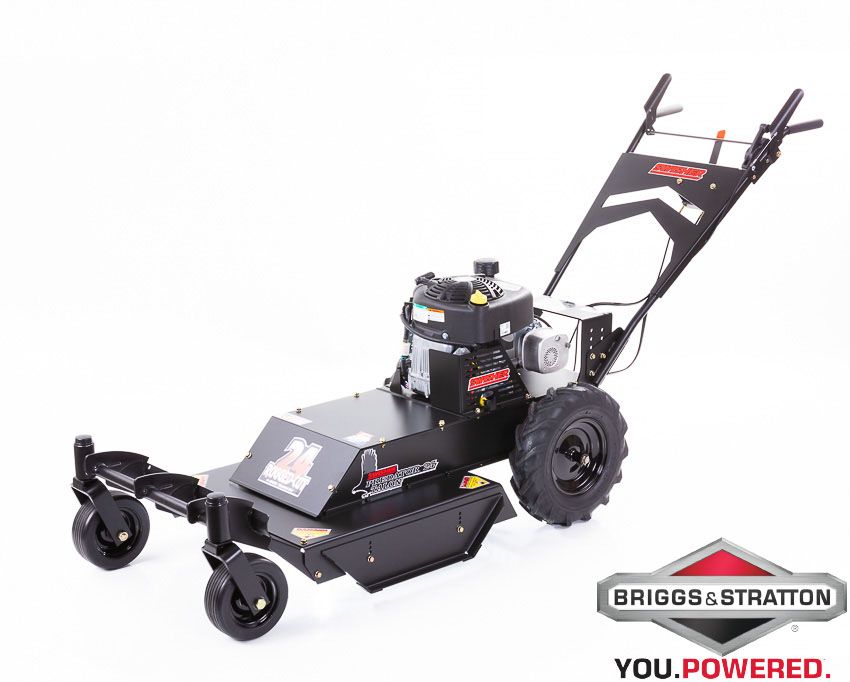 Swisher Walk-Behind Rough-Cut Mower | Model WRC11524BSC | 24" Cutting Width | 11.5 HP Briggs & Stratton Engine | Horsepower 11.5 HP | For Trails, Fields & Ditches