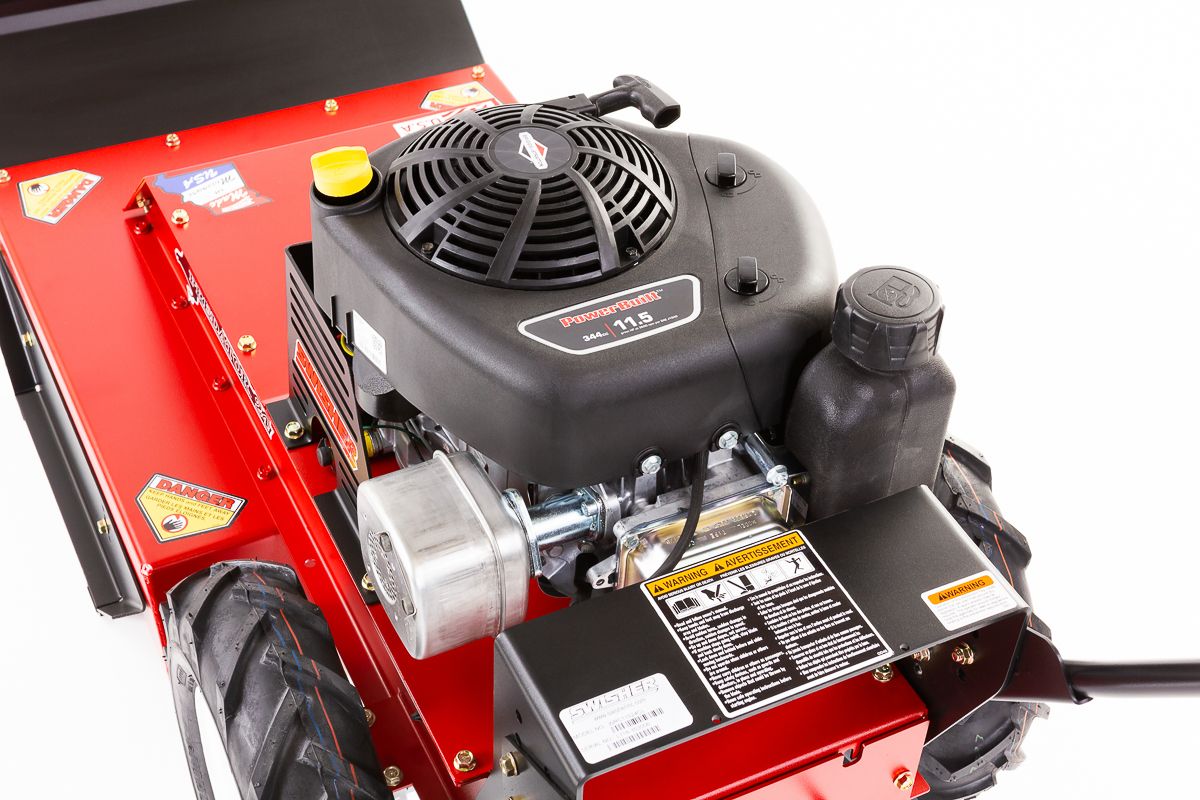 Swisher Classic Walk-Behind Rough-Cut Mower | Model WRC11524CL | 24" Cutting Width | 11.5 HP Briggs & Stratton Engine | Horsepower 10 To 15 HP | For Brush Clearing and Property Maintenance