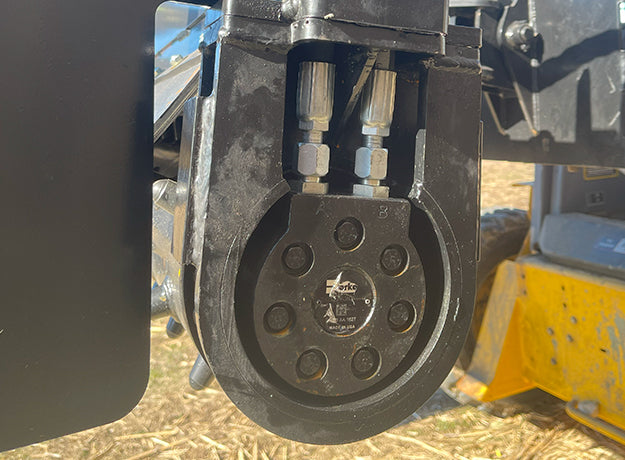 Star Industries Power Rake | Model 130-72 | Width 72" | 8–30+ GPM | For Skid Steer
