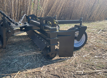 Star Industries Power Rake | Model 130-72 | Width 72" | 8–30+ GPM | For Skid Steer