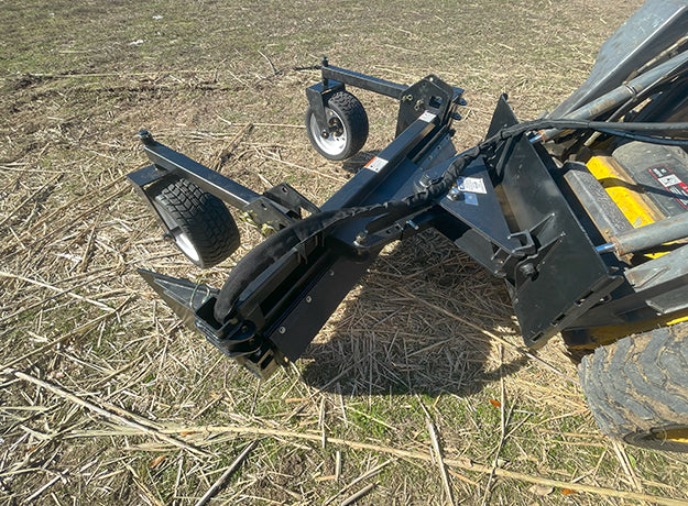 Star Industries Power Rake | Model 130-72 | Width 72" | 8–30+ GPM | For Skid Steer