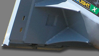 Baumalight | Tree Spades | Tree Scoop | X4B | 28" Scoop Width (44" Plate) | Small Tree Transplanting | For Skid Steer